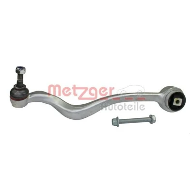Billede af METZGER 58017601 Bærearm KIT + med bære /styreled, gummileje venstre foraksel krydsarm Aluminium BMW: 5 Sedan, Touring