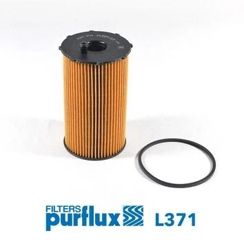 Billede af PURFLUX L371 Oliefilter Filterindsats PEUGEOT: 407 SW, Sedan, 607 CITROËN: C5 III Stationcar, 3, C6 LAND ROVER: Range Rover Sport