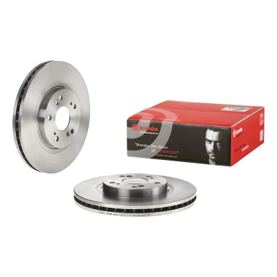 Billede af BREMBO 09.B621.10 Bremseskiver 300 28 5 indvendigt ventileret med skruer HONDA: Accord 8, 8 Kombi, 7 Limousine