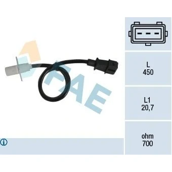 Billede af Impulsgiver, krumtapaksel FAE 79003