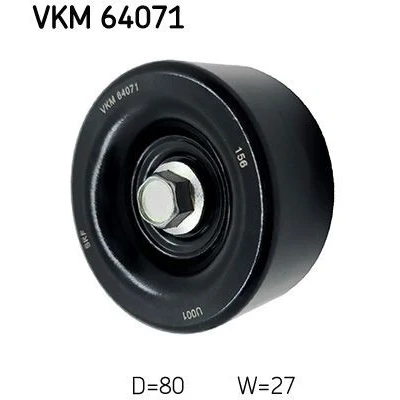 Billede af SKF VKM 64071 Remstrammerhjul HYUNDAI: Tucson, KIA: Sportage III