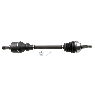 Billede af FEBI BILSTEIN 182966 Trækaksel venstre foraksel med split møtrik PEUGEOT: 407 Sedan, Expert II Van, Tepee, CITROËN: Jumpy Van