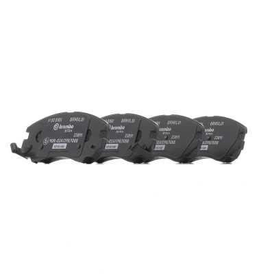 Billede af BREMBO P 30 018X Bremseklodser med akustisk advarsel for slid uden tilbehør HYUNDAI: SONATA V, Tucson, 4, KIA: Optima / K5, Venga, Sportage II
