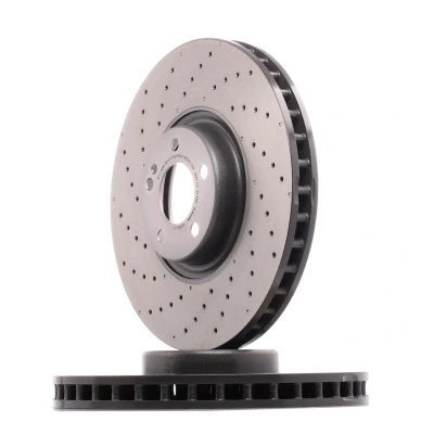 Billede af BREMBO 09.D524.13 Bremseskiver 360 36 5 perforeret/indv. ventileret, todelt bremseskive coatet højkarboniseret med skruer MERCEDES BENZ: GLC SUV, EQC