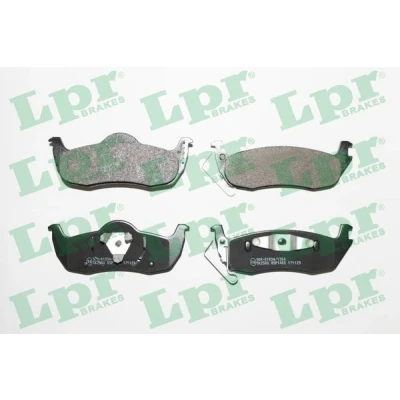 Billede af LPR 05P1405 Bremseklodser JEEP: GRAND CHEROKEE 2, 3, Commander