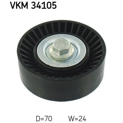 Billede af SKF VKM 34105 Remstrammerhjul FORD: Focus Mk1 Hatchback, Stationcar