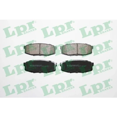 Billede af LPR 05P1419 Bremseklodser TOYOTA: Land Cruiser 200, Prado 70 SUV