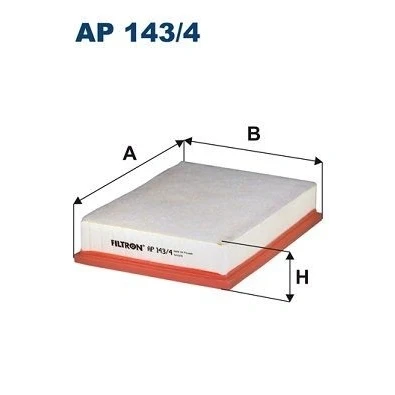 Billede af FILTRON AP 143/4 Luftfilter 44,5 206 251 Filterindsats TOYOTA: Avensis III Stationcar, Auris Hatchback