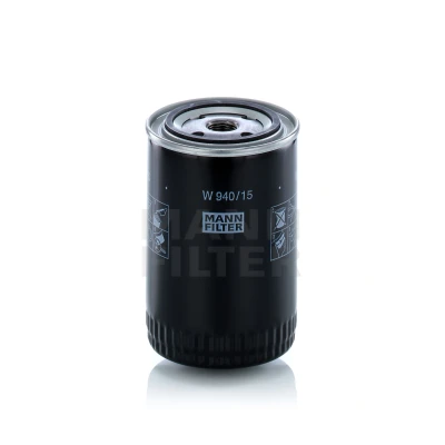 Billede af MANN filter W 940/15 n Oliefilter 3/4 16 UNF 1B, med en returløbs stop ventil pakning Påskruet