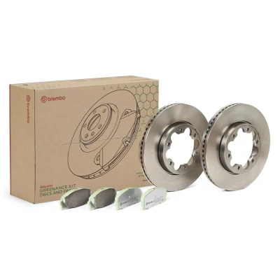 Billede af BREMBO KT 10 039 Bremsesæt, skivebremser indvendigt ventileret uden tilbehør Ekskl. slidadvarselskontakt