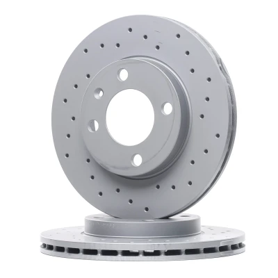 Billede af ZIMMERMANN SPORT COAT Z 600.1594.52 Bremseskiver 239 20 5/4 4 100 indvendigt ventileret, hullet coatet VOLKSWAGEN: GOLF 2, 3, Jetta 2