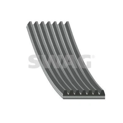Billede af SWAG 33 11 0839 Kileribberem 1558mm 7 EPDM (ethyl propylen dien gummi) NISSAN: MICRA 5