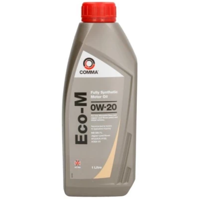 Billede af Comma Eco M 0W 20 1l Motorolie ECOM1L MERCEDES BENZ: C klasse T modell, Vito Van, Sedan, LAND ROVER: Range Rover Sport, Discovery 4