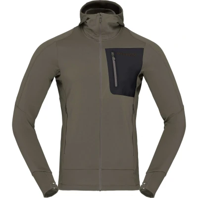 Billede af Norrøna Falketind ZIP HOOD herre outdoorjakke, Beluga