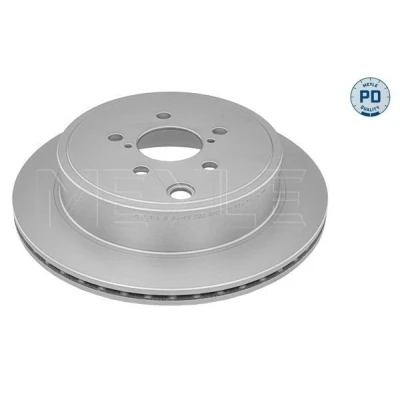 Billede af MEYLE 34 15 523 0005/PD Bremseskiver bagaksel 289,7 18 5 100 ventileret Zink lamel belagt SUBARU: Legacy 5, Outback IV, TOYOTA: GT86 Coupe
