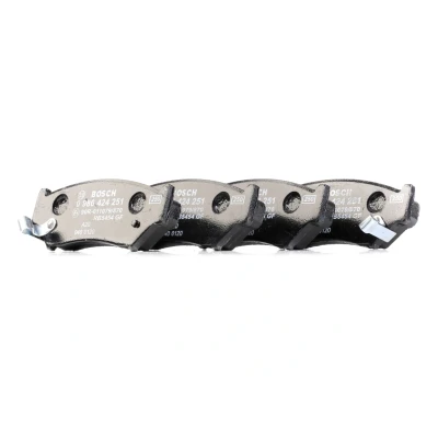 Billede af BOSCH 0 986 424 251 Bremseklodser Low Metallic med akustisk advarsel for slid SUZUKI: Grand Vitara 1 SUV, Jimny SUV