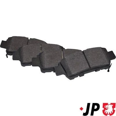 Billede af JP GROUP 4863700510 Bremseklodser bagaksel med akustisk advarsel for slid TOYOTA: Avensis Verso, Previa / Estima II
