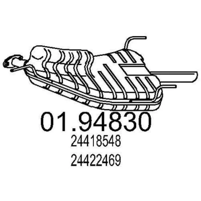 Billede af MTS 01.94830 Lydpotte 960