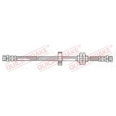 Billede af QUICK BRAKE 22.918 Bremseslange 396 M10x1 RENAULT: ESPACE 4