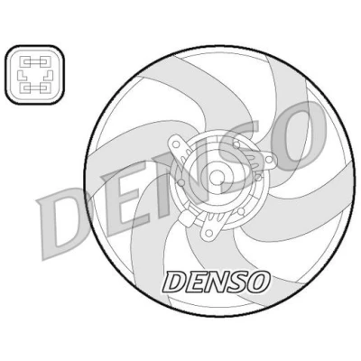 Billede af Ventilator, køler DENSO DER21022