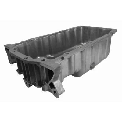 Billede af VAICO V10 7190 Bundkar med olieaftapningsskrue uden hul til olieniveau sensor, bundkarpakning, tætningsring Aluminium Original Quality