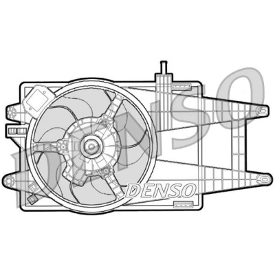 Billede af DENSO DER09040 Køleventilator 294 12 50 FIAT: Idea
