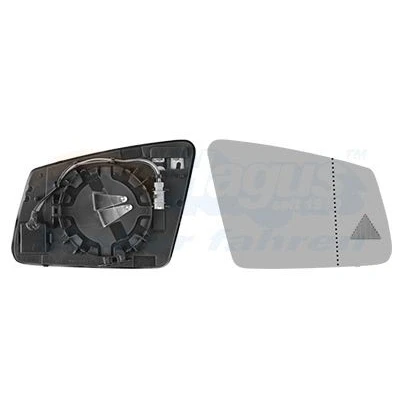 Billede af VAN WEZEL 3044836 Spejlglas højre MERCEDES BENZ: B klasse, A E klasse Sedan