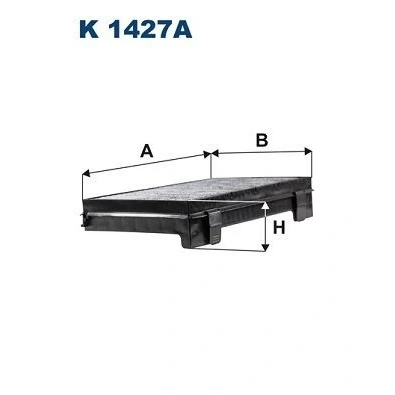 Billede af FILTRON K 1427A Kabinefilter Aktivkulfilter 266 173 53