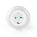 Billede af Nedis Plug In LED natlys Bevægelse sensor Dag/nat 3680 W 10 lm Blå / Grøn Hvid Fakkelfunktion