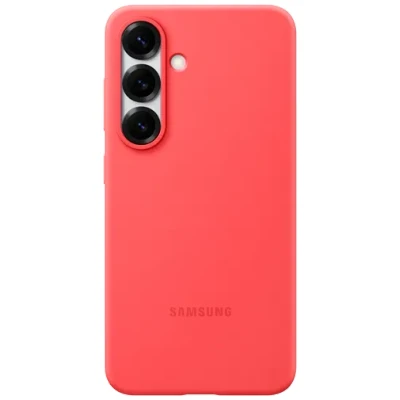 Billede af Samsung Silikone Back Cover Rød Galaxy S25