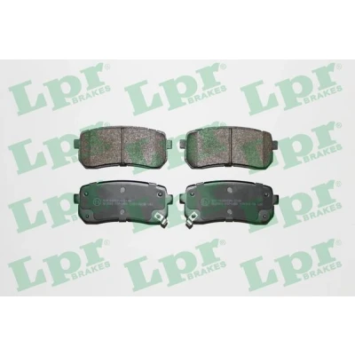 Billede af LPR 05P1450 Bremseklodser KIA: CARNIVAL / GRAND 3, HYUNDAI: H 1 Cargo