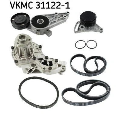 Billede af Vandpumpe + kileremssæt SKF VKMC 31122 1