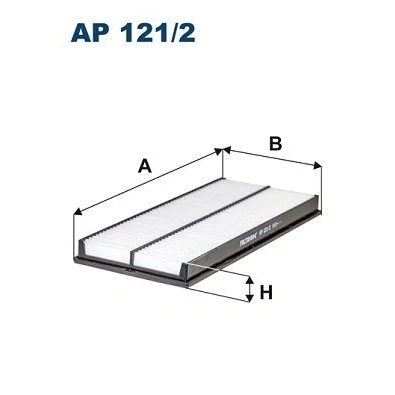 Billede af FILTRON AP 121/2 Luftfilter 31 164 368 Filterindsats SUBARU: Forester II, Legacy 2 Limousine, Impreza II Sedan