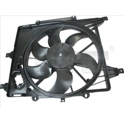 Billede af TYC 828 0003 Køleventilator 380 250 med kølerventilatorramme (karm), uden belastningsmodstand