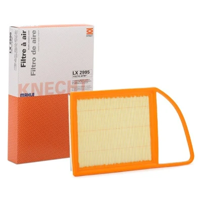 Billede af MAHLE ORIGINAL LX 2995 Luftfilter 49,0, 50 204, 205 346, 347,5 Filterindsats PEUGEOT: 208 I Hatchback, 207 SW, 508 SW Van / Stationcar