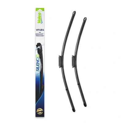 Billede af Viskerblad Valeo Silencio X.trm, Flat Blade Set 574684 foran Rammeløs Bajonetfiksering CITROËN: C4 I Grand Picasso, Picasso 1
