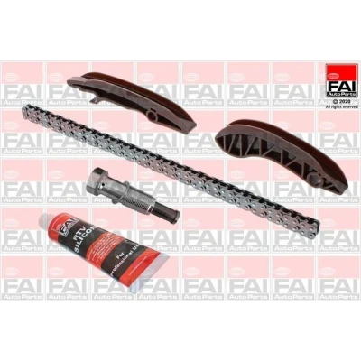 Billede af FAI AutoParts TCK133 Styrekædesæt med pakninger, uden tandhjul Simplex, Boltkæde BMW: 3 Touring, 5 Sedan, TOYOTA: Avensis III Stationcar