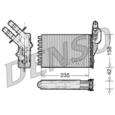 Billede af DENSO DRR23001 Varmeveksler