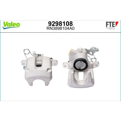 Billede af FTE 9298108 Bremsekaliber grå Aluminium Bagaksel højre uden holder PEUGEOT: 407 SW, Sedan, CITROËN: C5 III Stationcar, 3