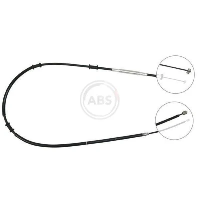 Billede af A.B.S. K13016 Håndbremsekabel 1780 Tromlebremse til venstre /højrestyring
