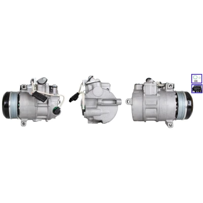 Billede af LUCAS ACP01219 Kompressor PAG 46 R134a med pakninger MERCEDES BENZ: C klasse T modell, E modell