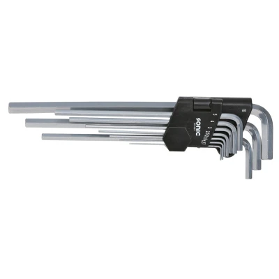 Billede af SONIC 601007 Vinkelskruetrækkersæt 1.27mm, 1.5mm, 2mm, 2.5mm, 3mm, 4mm, 5mm, 6mm, 8mm, 10mm Krom vanadium stål 10