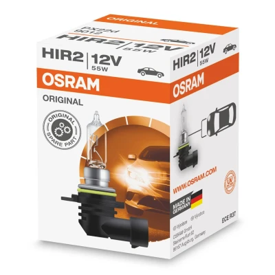 Billede af OSRAM 9012 Pære, fjernlys HIR2 12V 55w 3200K Halogen TOYOTA: Auris Stationcar, Avensis III Yaris Hatchback