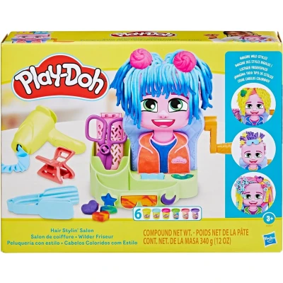 Billede af Hasbro Modellervoks Spil Playdoh Tilbehør 6 Flasker Hår