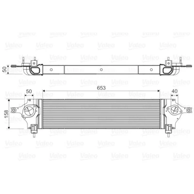 Billede af VALEO 818589 Intercooler uden EGR ventil