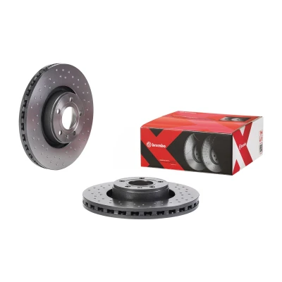 Billede af BREMBO Bremseskive AUDI: A6 C6 Avant, Sedan, A8 D3 30mm 5 perforeret/indv. ventileret coatet højkarboniseret 09.C895.1X 4E0615301AD,4F0615301E
