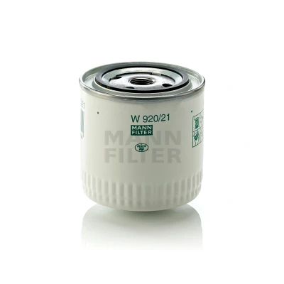 Billede af MANN filter W 920/21 Oliefilter 3/4 16 UNF med en returløbs stop ventil Påskruet LADA: 1200 1600 Sedan, Niva, Nova ALFA ROMEO: 164, 155