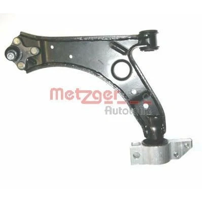 Billede af METZGER 58013401 Bærearm KIT + med gummileje, bære /styreled venstre foraksel krydsarm Stålplade VOLKSWAGEN: Touran I, Golf 7, 5