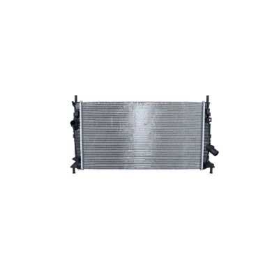 Billede af NRF 53403 Radiator Aluminium 672 376 18 med monteringsdele Loddet køleripper MAZDA: 3 Hatchback, Sedan