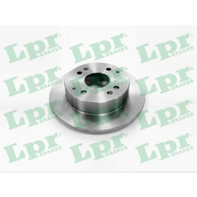 Billede af LPR A4211P Bremseskiver 260 10 4 fuldstændigt HONDA: CIVIC 6 Fastback, ACCORD 5 Coupe